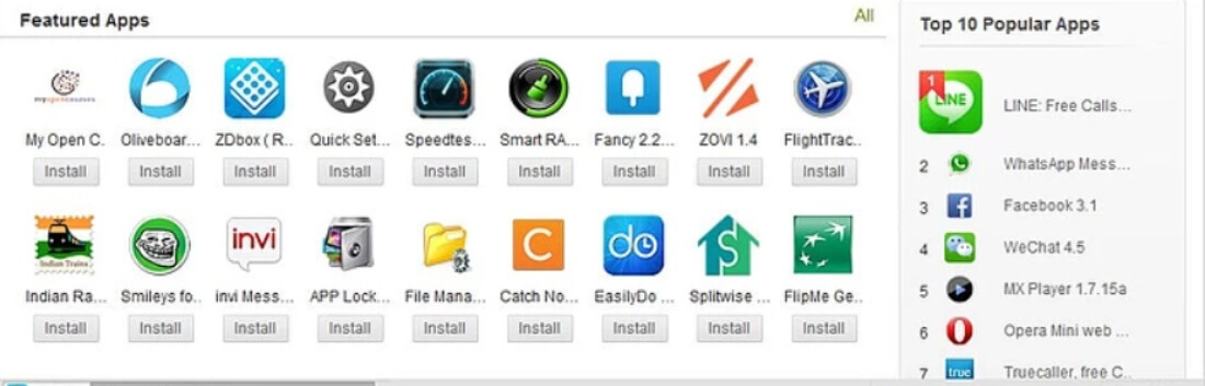 Apps features. Popular apps. Splitwise. Mao desktop popular apps.